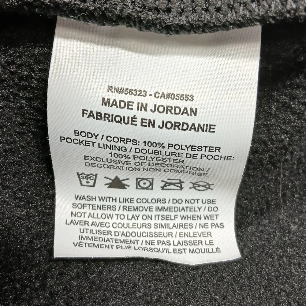 Nike Dri-FIT Hoodie Mens M Black Pullover Hooded Team‎ Logo